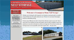 Desktop Screenshot of farmingtonmaineselfstorage.com